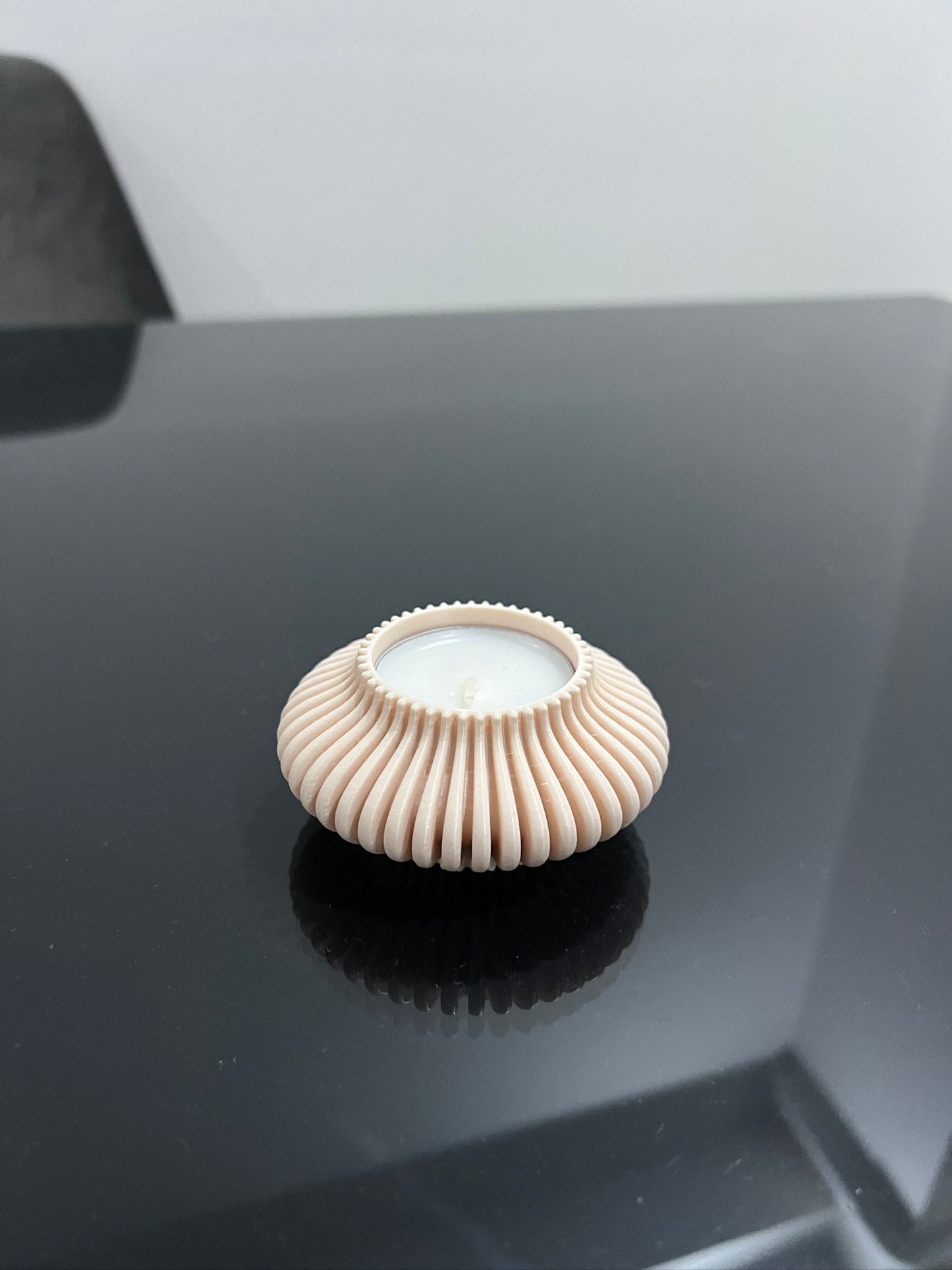 LunaWave Tealight Mumluk – Mum Hediyeli Dekoratif Set